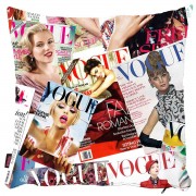 Vogue Desenli Yastık Kılıfı